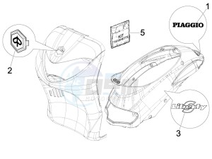 Liberty 50 2t Sport (UK) UK drawing Plates - Emblems