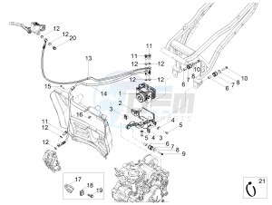 RS 125 REPLICA 4T E4 ABS (EMEA) drawing ABS Brake system