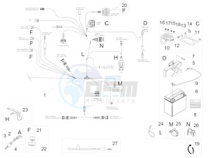 V7 II Stornello ABS 750 drawing Electrical system II