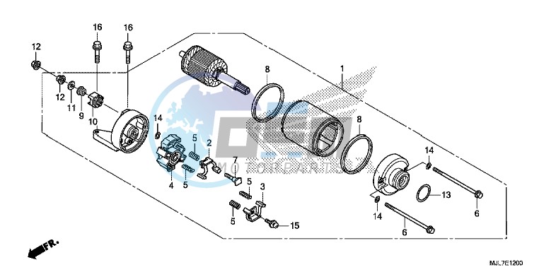 STARTING MOTOR