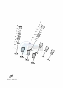 YXF850ES YX85FPSN (BARH) drawing VALVE