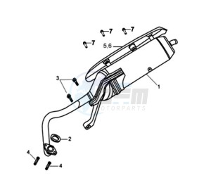 ORBIT 50 drawing EXHAUST