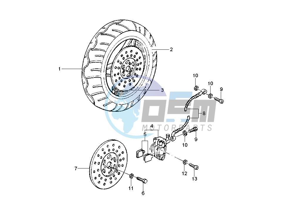 Front wheel