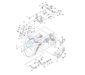 XJ6-NA ABS 600 drawing HEADLIGHT