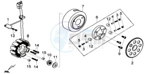 GTS 125I EURO4 LONG VISOR L7 drawing MAGNETO / FLYWHEEL