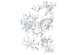 FZ6 600 drawing FENDER