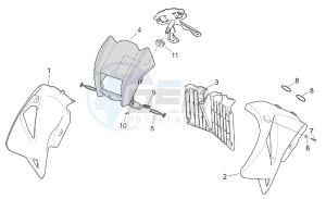 MX 50 2004 drawing Front body II