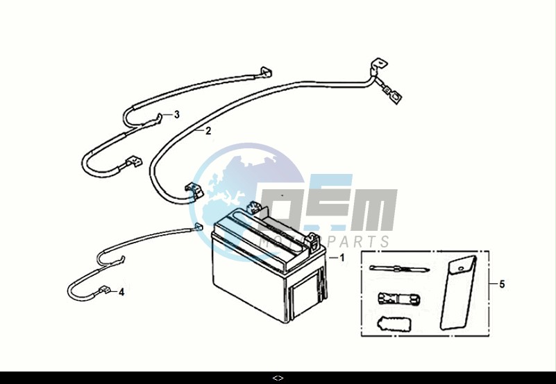 BATTERY - TOOL BOX