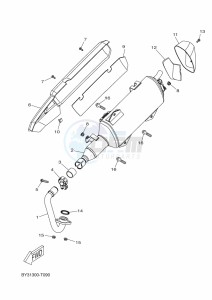 CZD250-A  (BFR2) drawing EXHAUST