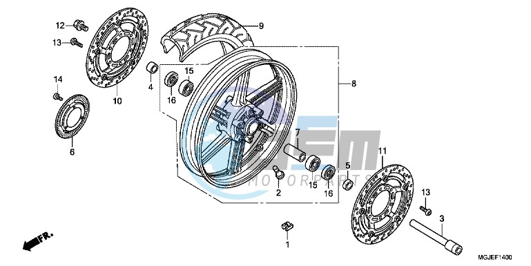 FRONT WHEEL