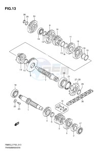 RM85 (P03) drawing TRANSMISSION (RM85LL2 P03)