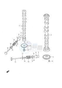 DF 90A drawing Camshaft