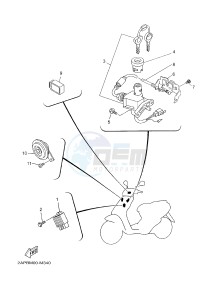 YN50 OVETTO (2APG) drawing ELECTRICAL 1