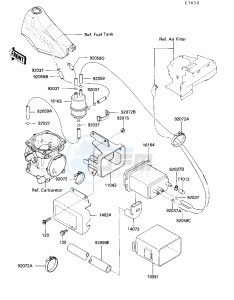 KL 250 D [KLR250] (D7-D9) [KLR250] drawing CANISTER-- CA- -