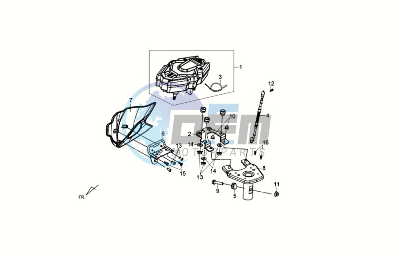 DASHBOARD / SPEEDOMETER CABLE / WIRING HARNASS