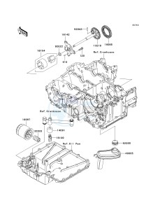 KRF 750 F [TERYX 750 4X4 NRA OUTDOORS] (F8F) C9FB drawing OIL PUMP_OIL FILTER