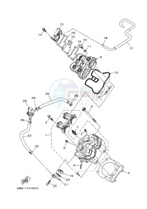 YXE700ES YXE70WPSG WOLVERINE R (BN54) drawing CYLINDER HEAD