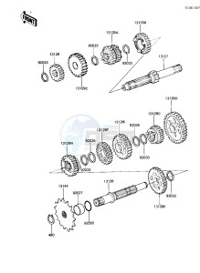 AR 50 A (A1) drawing TRANSMISSION