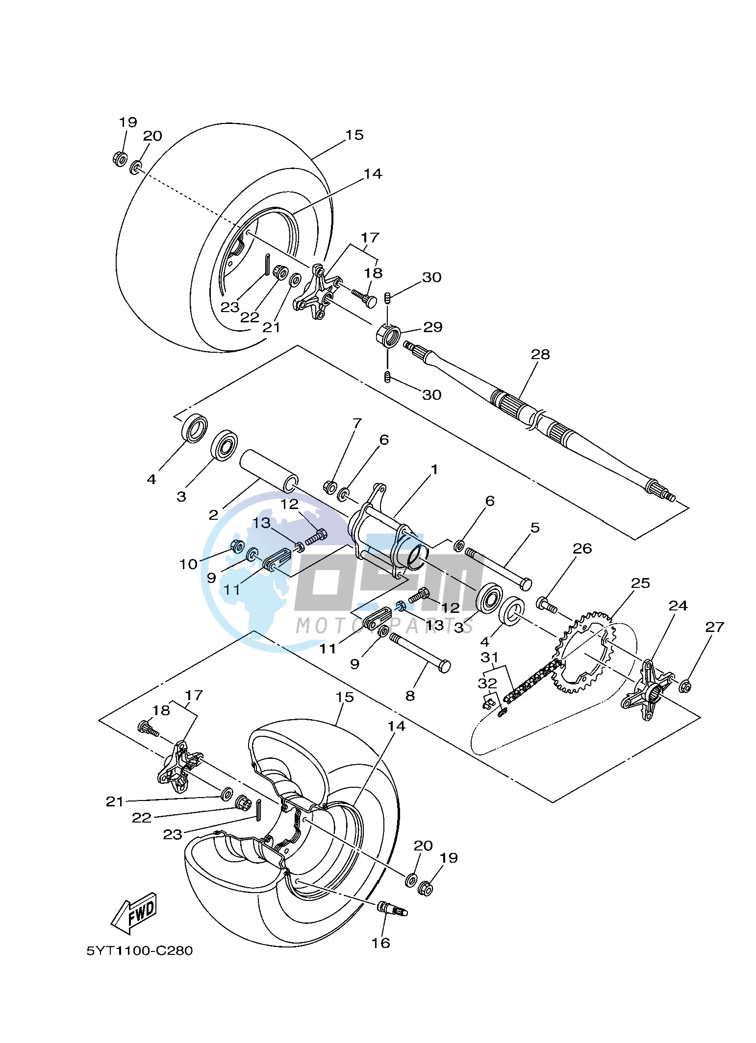 REAR WHEEL