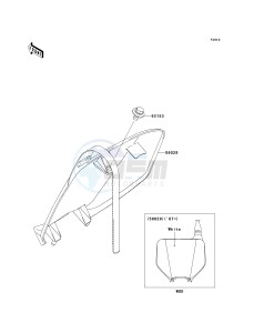 KX 250 R (R6F-R7F) R6F drawing ACCESSORY