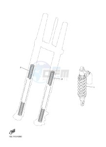 WR450F (2GC2 2GC3 2GC4 2GC4) drawing ALTERNATE FOR CHASSIS