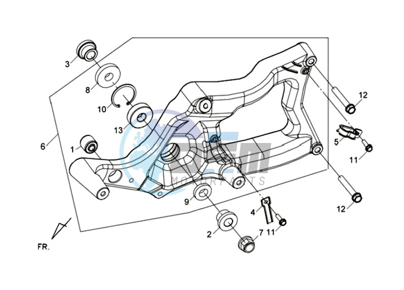 REAR FORCPLATE