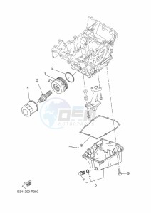 TRACER 700 MTT690-A (B4T1) drawing OIL CLEANER