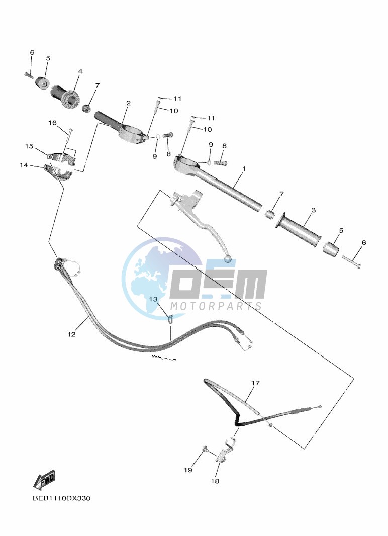 STEERING HANDLE & CABLE