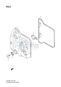 AN400 BURGMAN EU-UK drawing CYLINDER HEAD COVER