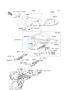 ZR 750 L [Z750 AU] (L7F-L8F) L8F drawing SEAT