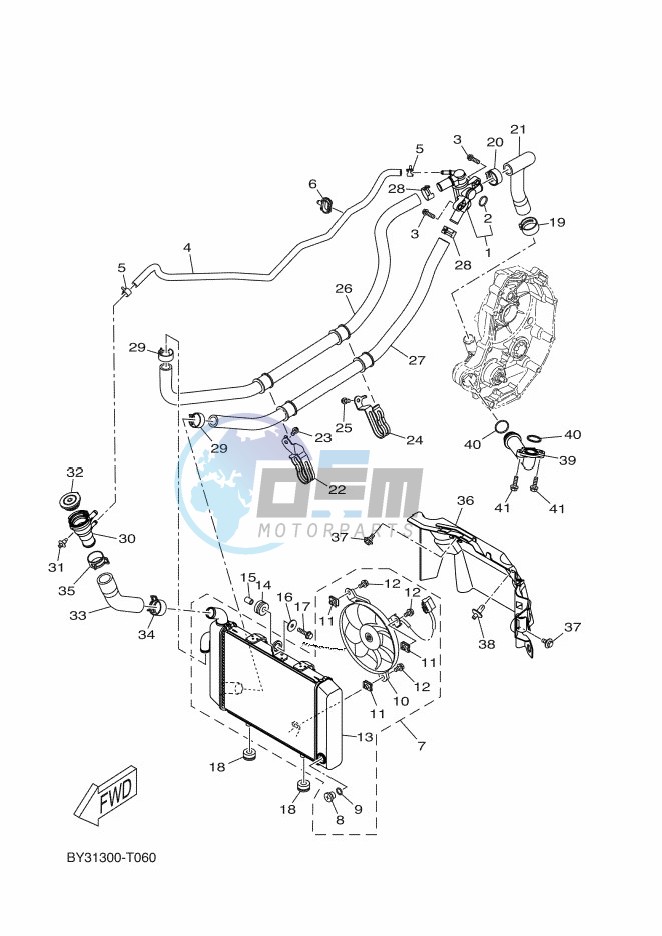 RADIATOR & HOSE