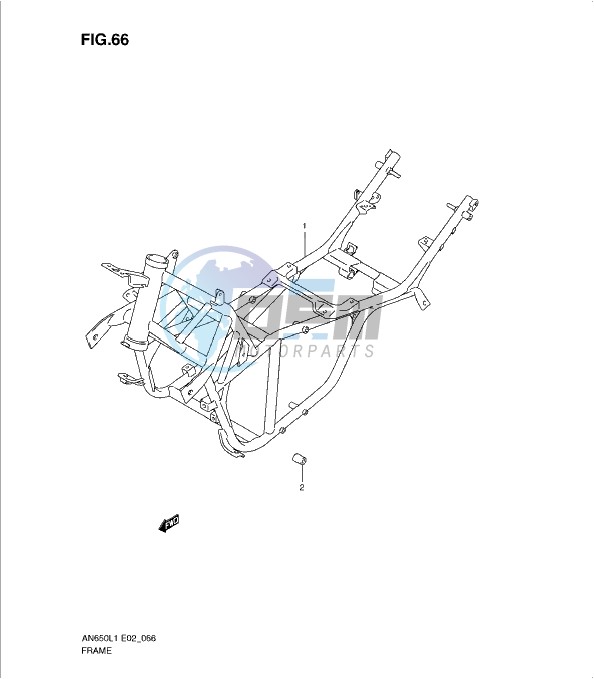 FRAME (AN650L1 E19)