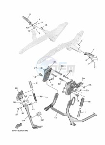 CZD300-A XMAX 300 (BBA2) drawing CLUTCH