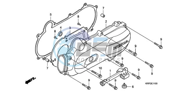 LEFT CRANKCASE COVER