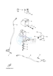 YPR400RA XMAX 400 ABS EVOLIS 400 ABS (1SD6 1SD6 1SD6 1SD6) drawing ELECTRICAL 3