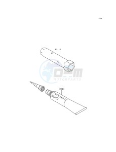 KLX 650 A [KLX650R] (A1-A3) [KLX650R] drawing OWNERS TOOLS