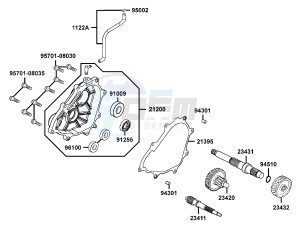 PEOPLE S 300 I drawing Transmission