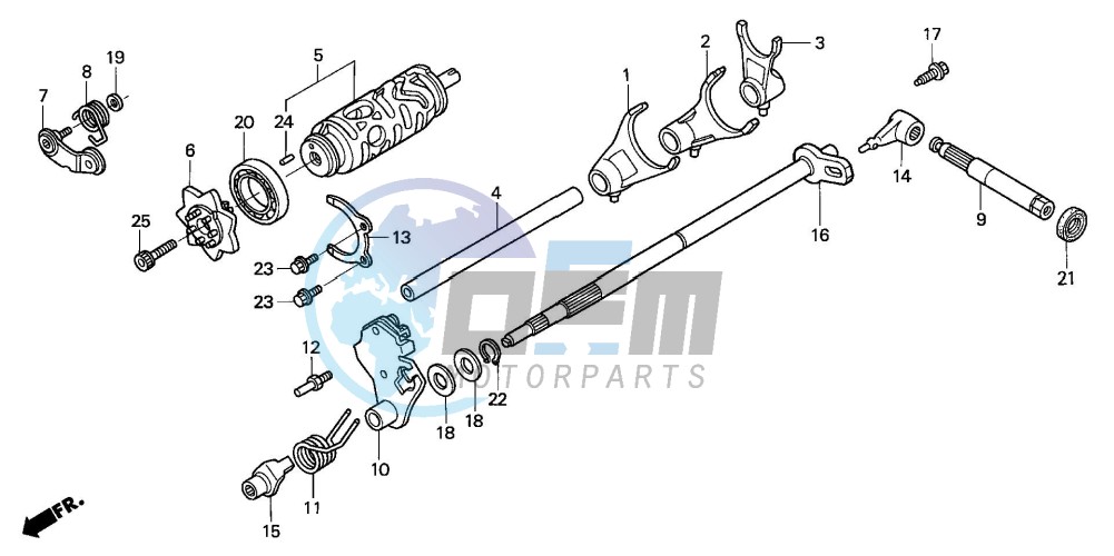 GEARSHIFT FORK