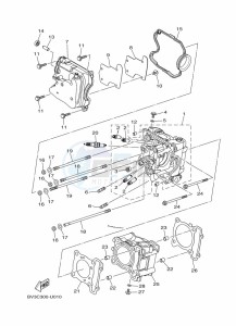 CZD300-A XMAX 300 (BBA4) drawing STEERING