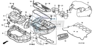 CBR1000RR9 Australia - (U / MME PSW SPC) drawing AIR CLEANER