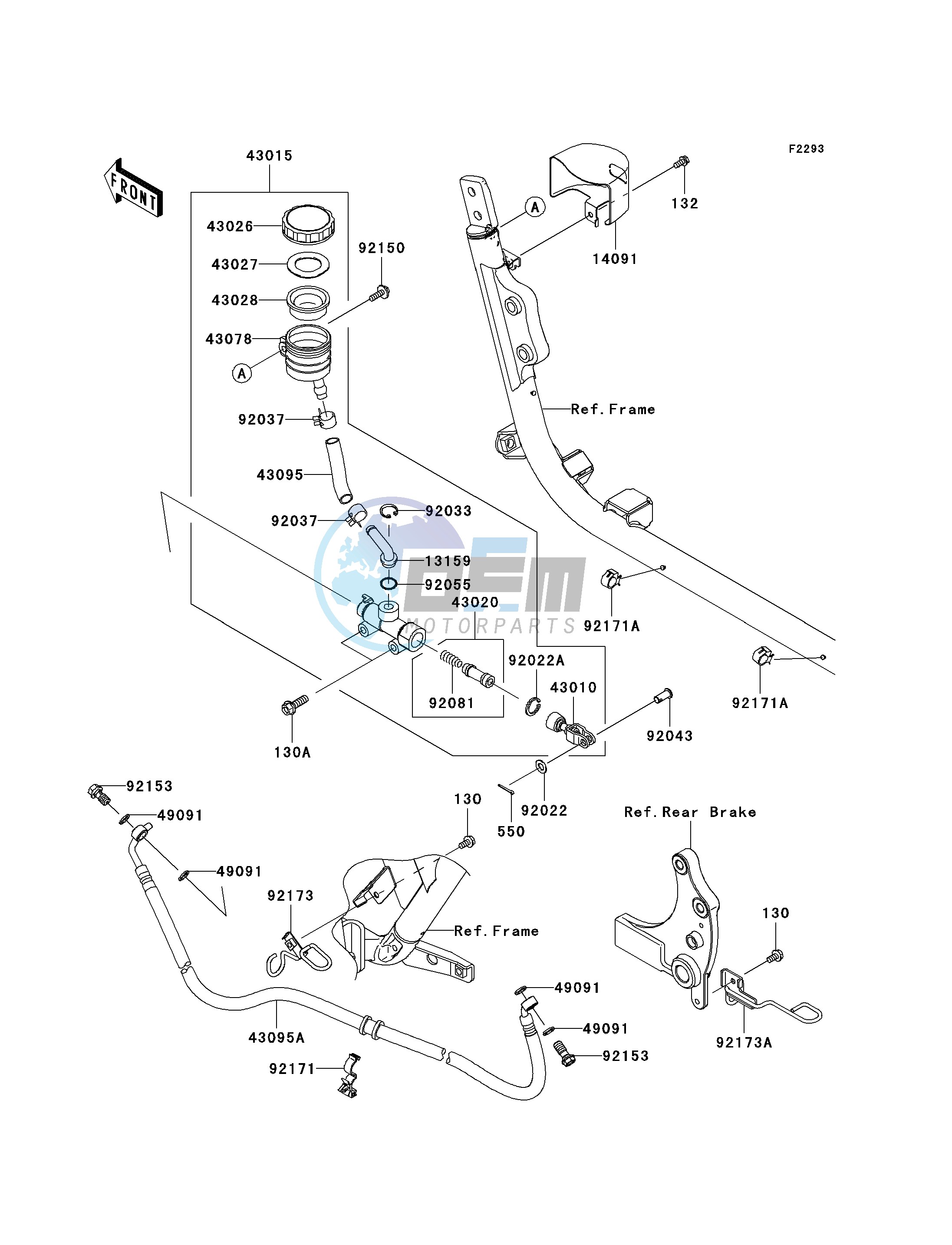 REAR MASTER CYLINDER