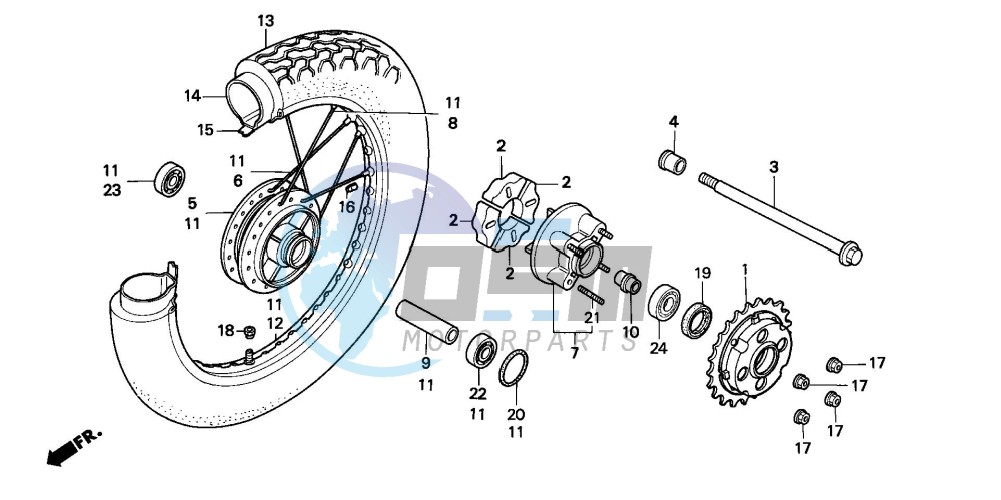 REAR WHEEL