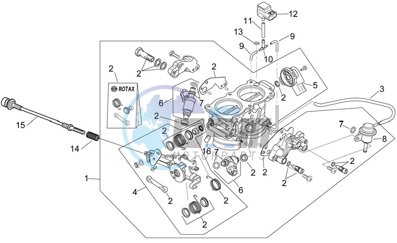 Throttle body