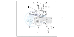 CBF1000FAB drawing KIT CARRIER BRACKET