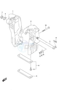 DF 70A drawing Clamp Bracket