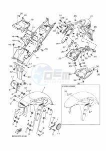 YZF320-A (B2X4) drawing FENDER