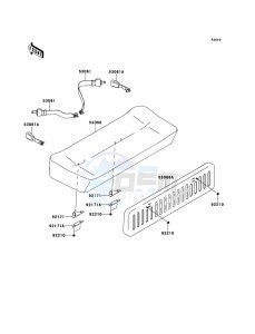 MULE_600 KAF400BFF EU drawing Seat