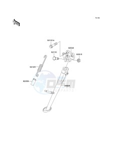 ZX 1200 B [NINJA ZX-12R] (B1-B4) [NINJA ZX-12R] drawing STAND-- S- -