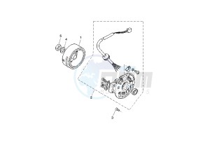 YQ AEROX 50 drawing GENERATOR