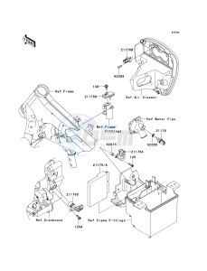 VN 900 D[VULCAN 900 CLASSIC LT] (6F-9F) D9F drawing FUEL INJECTION